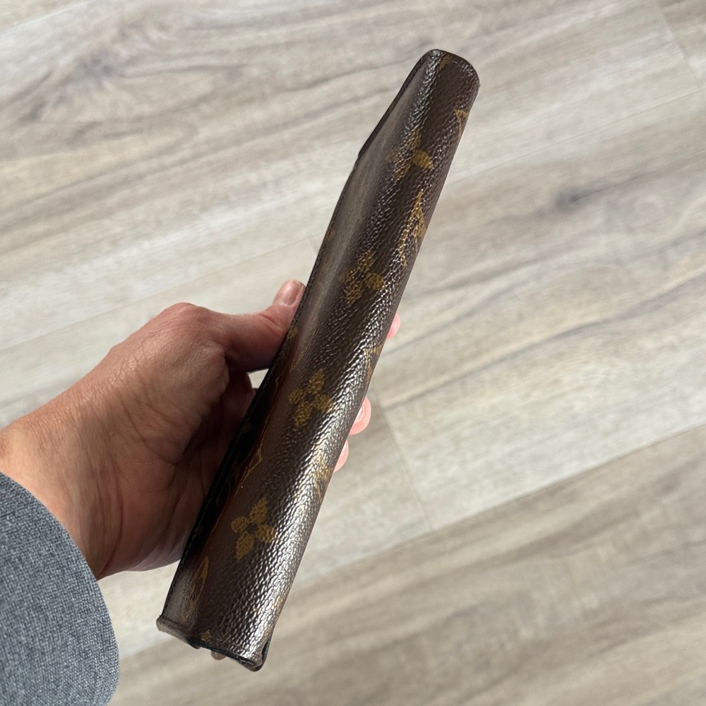 Louis Vuitton Monogram Portefeuille Sarah Long Wallet Brown - Picture 6 of 12